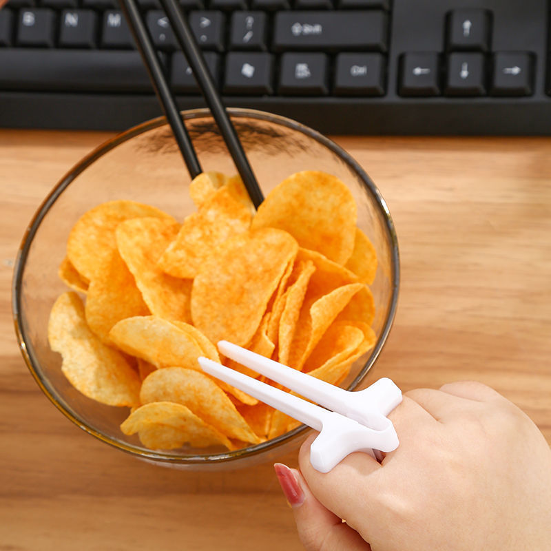 Hands-Free Snack Chopsticks