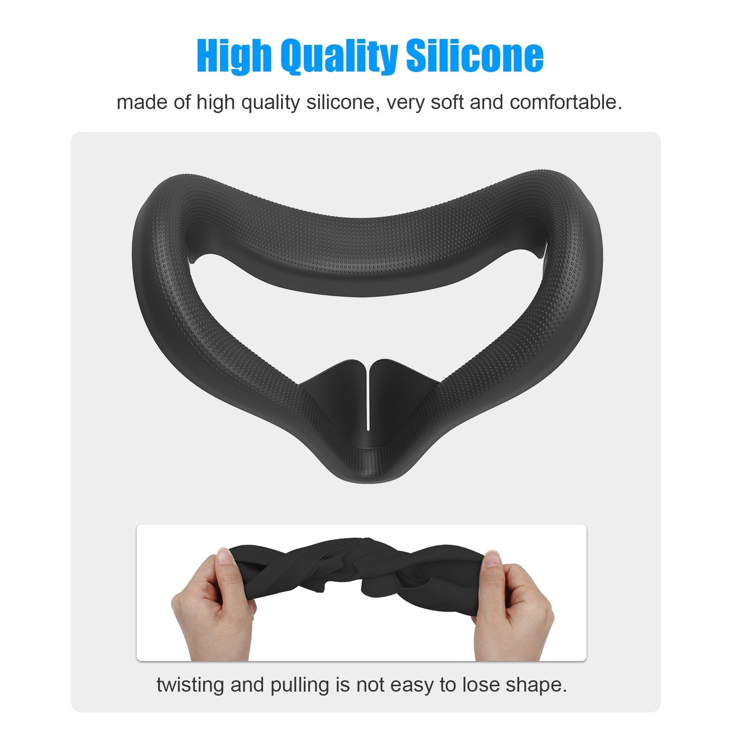 Oculus Quest 2 Replacement Face Pad Silicone Eye Cover